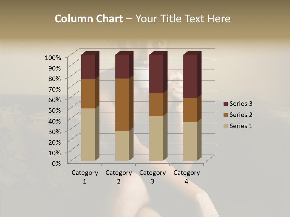 Enjoy Girl Laughing PowerPoint Template
