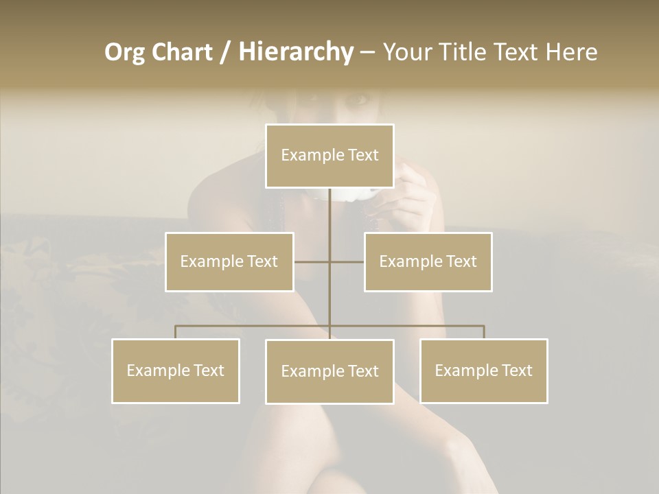 Enjoy Girl Laughing PowerPoint Template