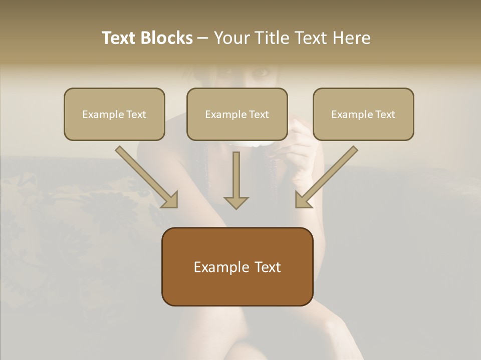 Enjoy Girl Laughing PowerPoint Template