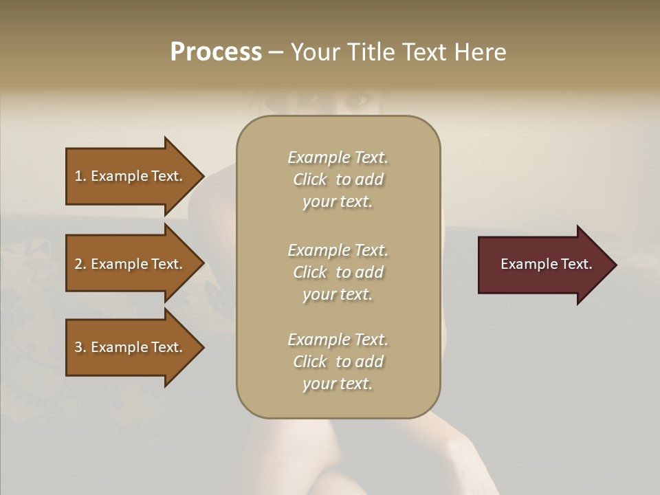 Enjoy Girl Laughing PowerPoint Template