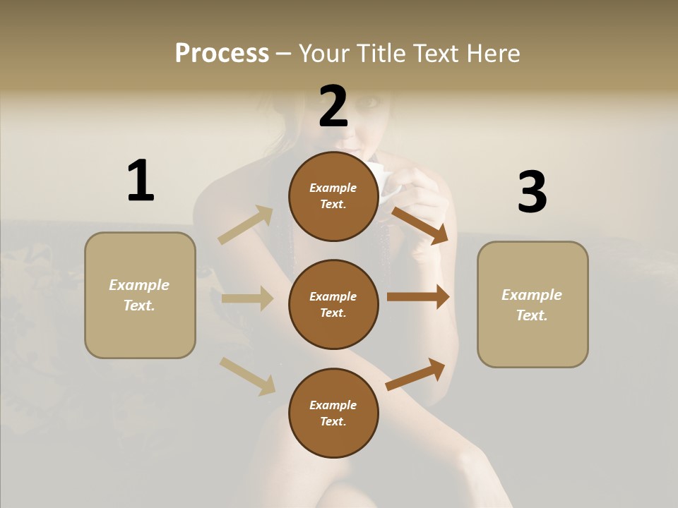 Enjoy Girl Laughing PowerPoint Template