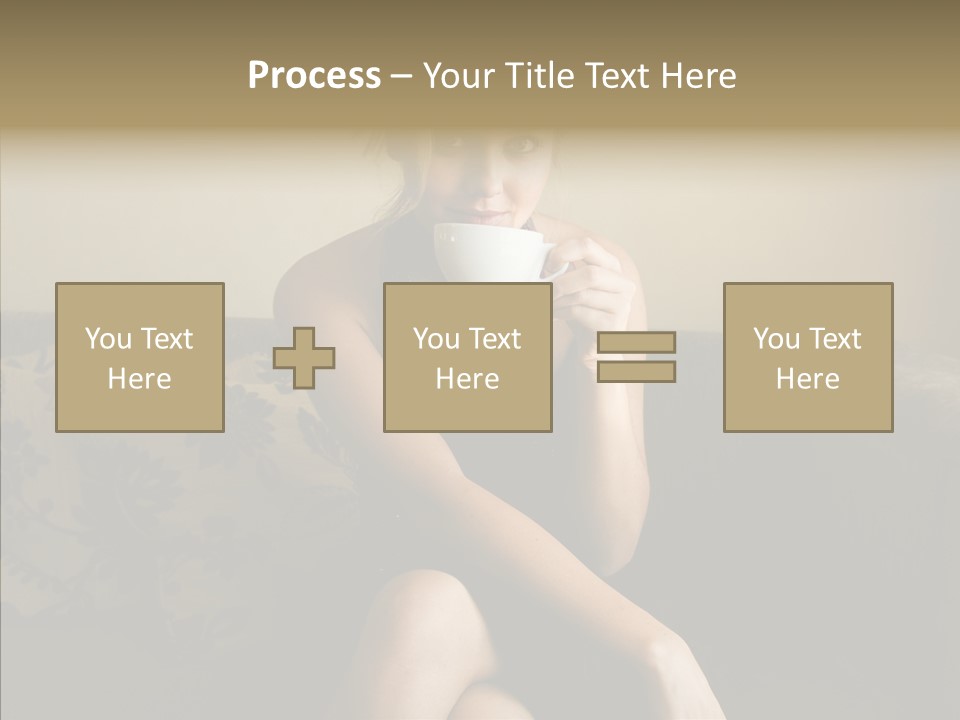 Enjoy Girl Laughing PowerPoint Template