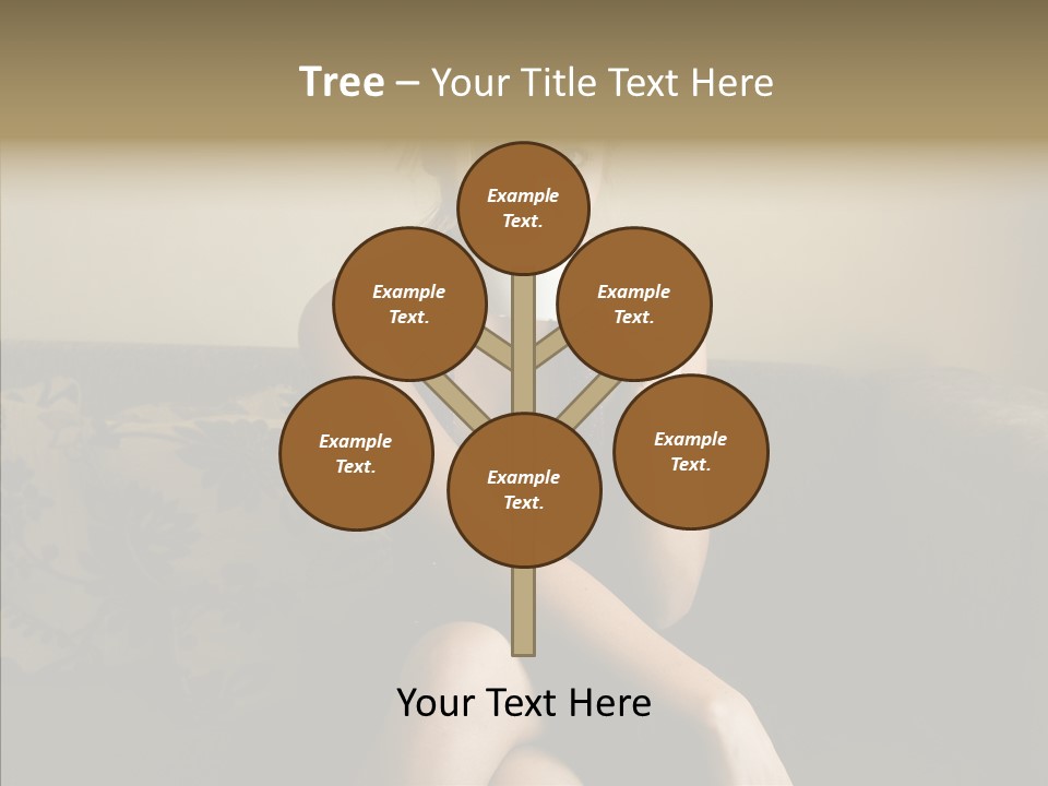 Enjoy Girl Laughing PowerPoint Template