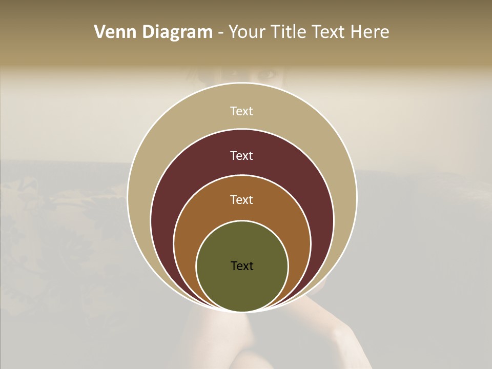 Enjoy Girl Laughing PowerPoint Template