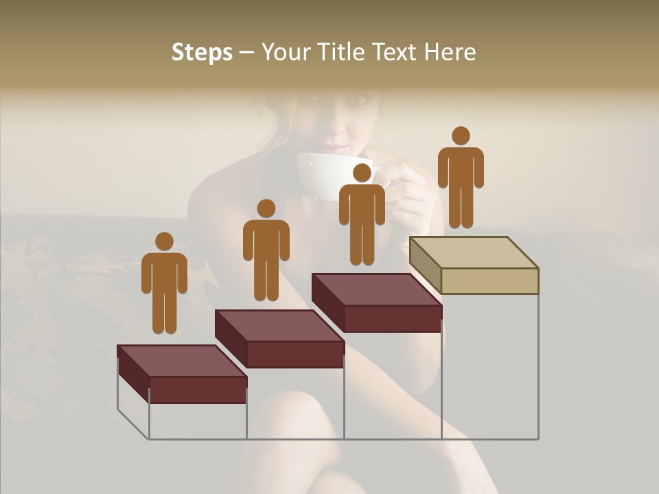 Enjoy Girl Laughing PowerPoint Template