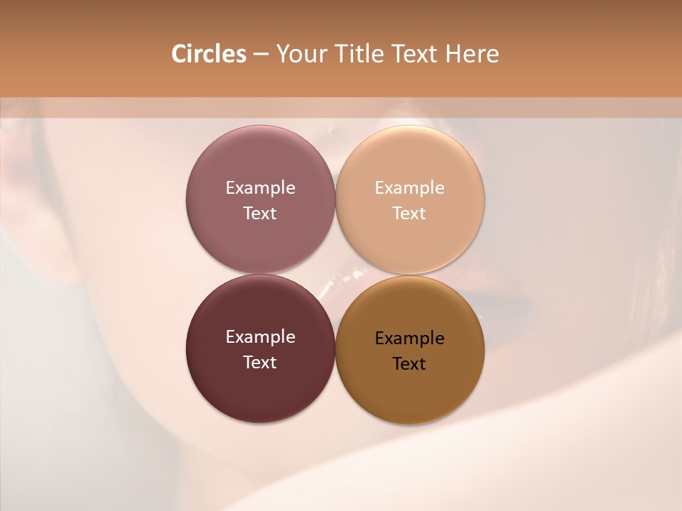 Shoulder Lips People PowerPoint Template