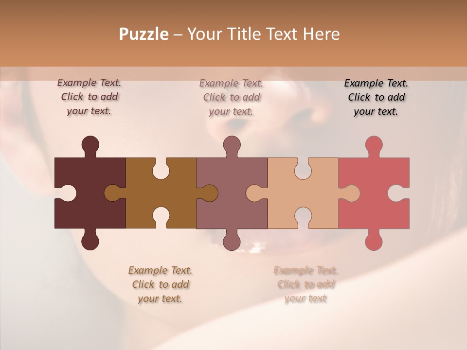 Shoulder Lips People PowerPoint Template