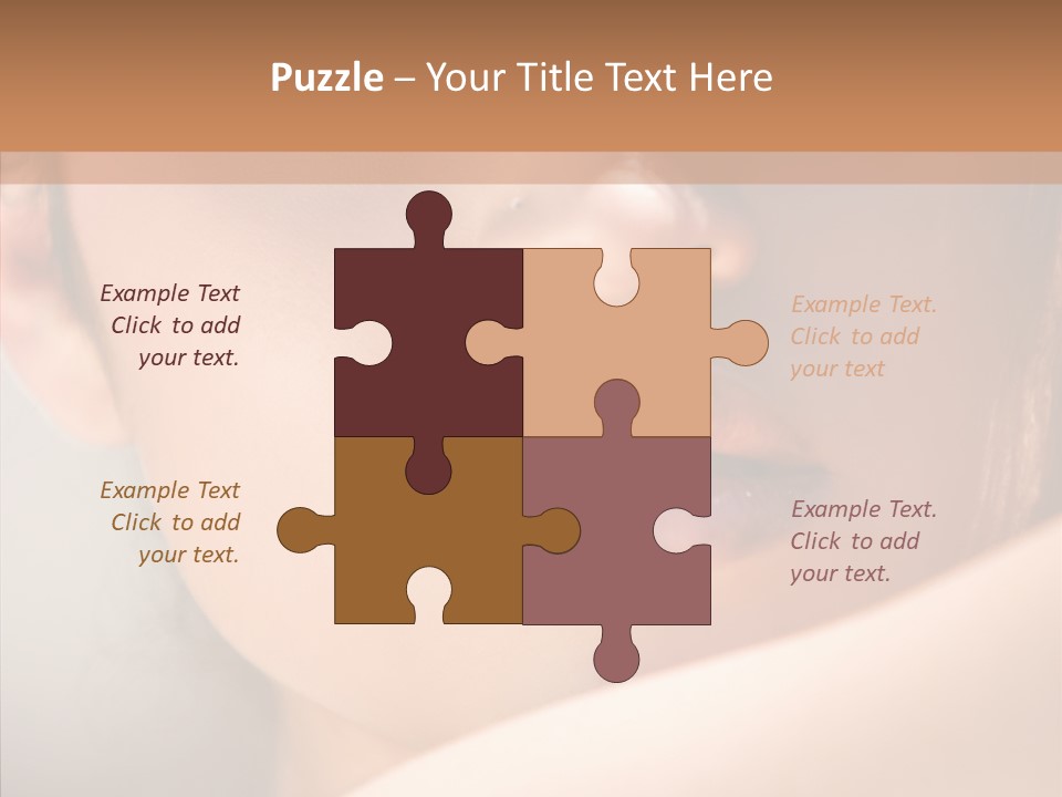 Shoulder Lips People PowerPoint Template