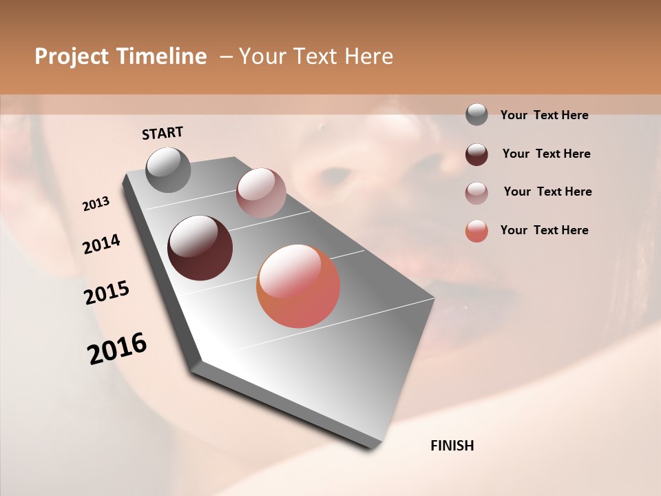 Shoulder Lips People PowerPoint Template