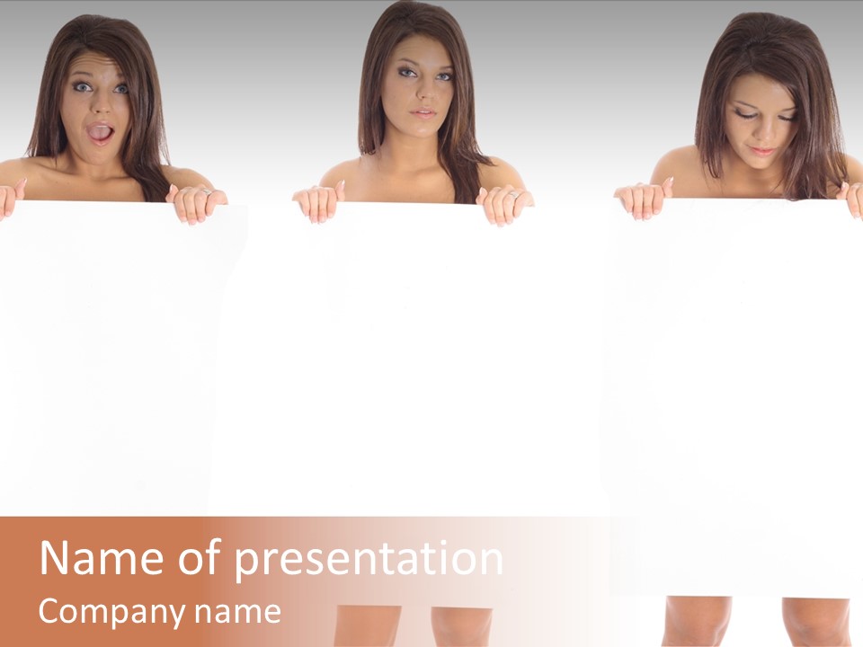 Sexy Women Mexican PowerPoint Template