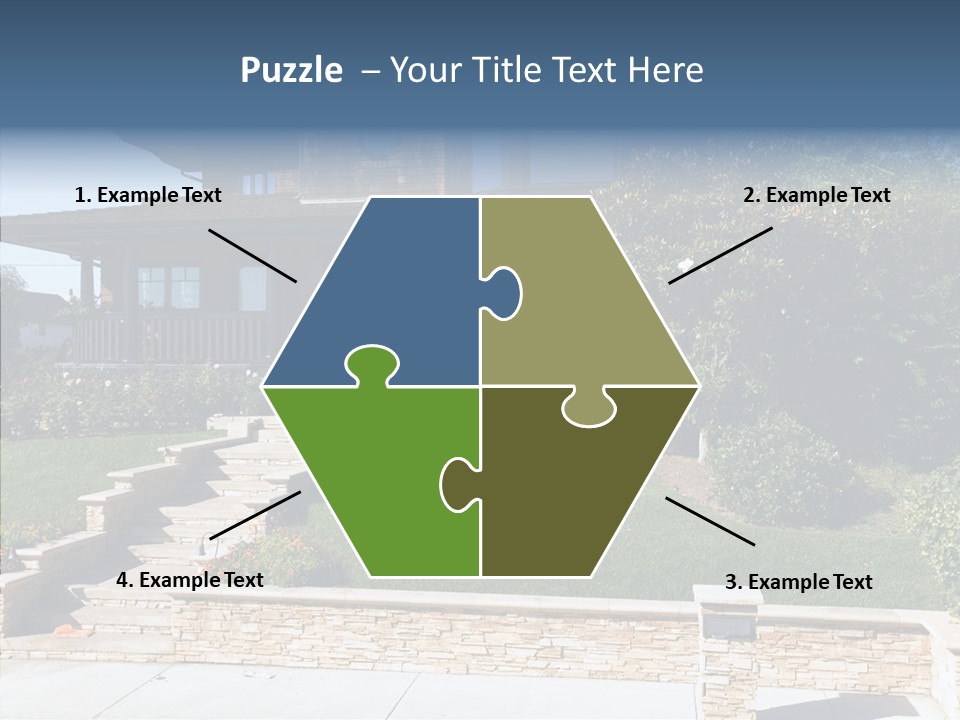 Entry Landscaping Modern PowerPoint Template