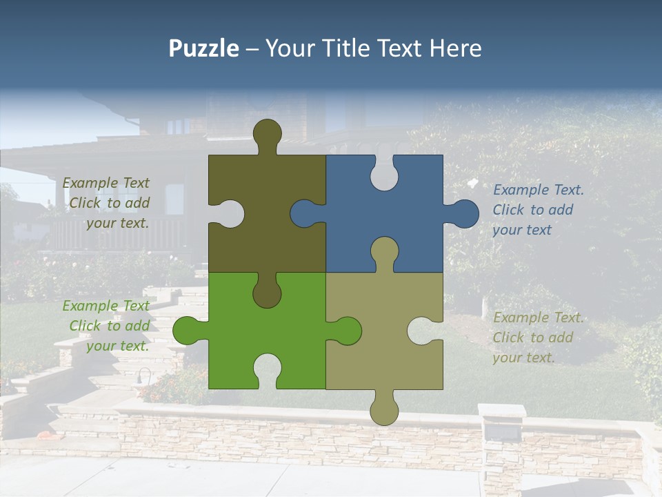 Entry Landscaping Modern PowerPoint Template