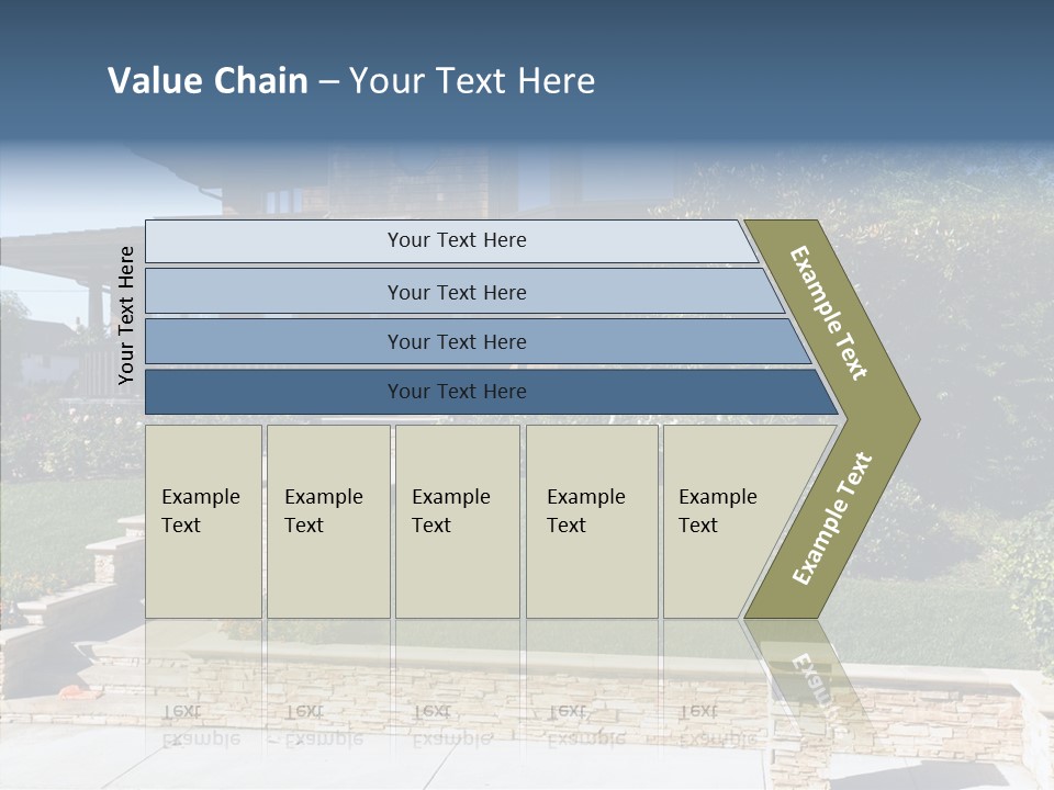 Entry Landscaping Modern PowerPoint Template