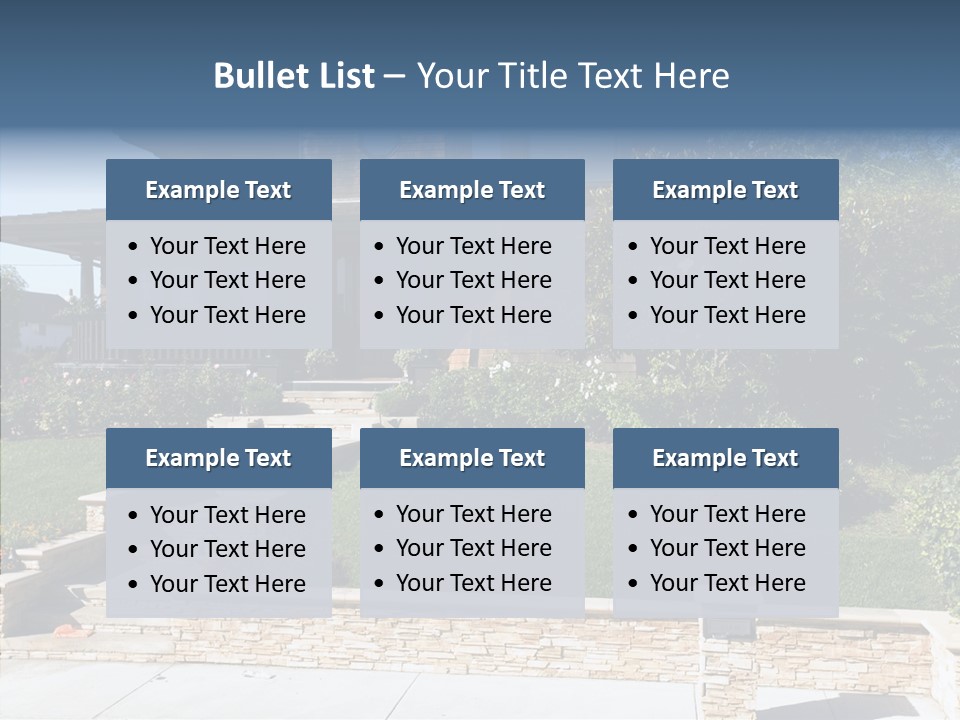 Entry Landscaping Modern PowerPoint Template