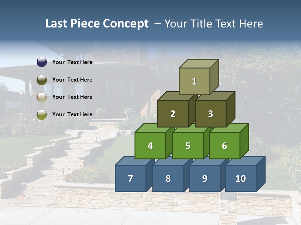 Entry Landscaping Modern PowerPoint Template