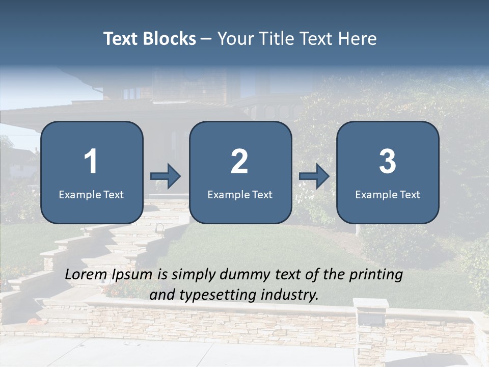 Entry Landscaping Modern PowerPoint Template