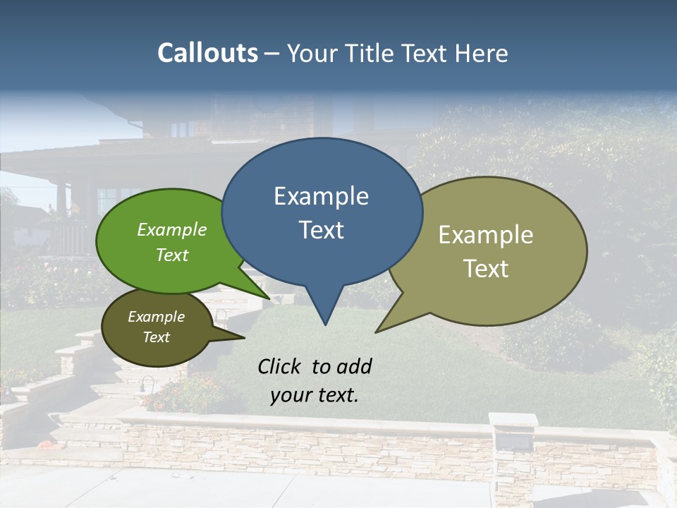 Entry Landscaping Modern PowerPoint Template