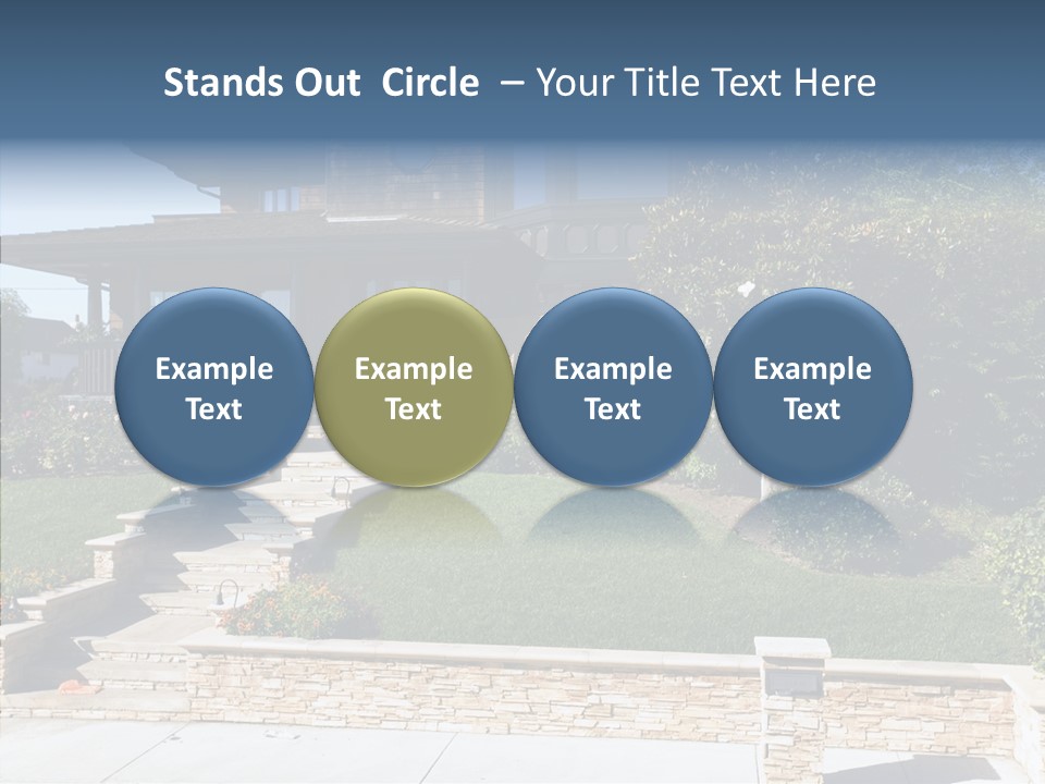 Entry Landscaping Modern PowerPoint Template