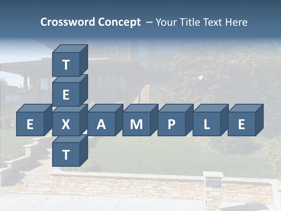 Entry Landscaping Modern PowerPoint Template