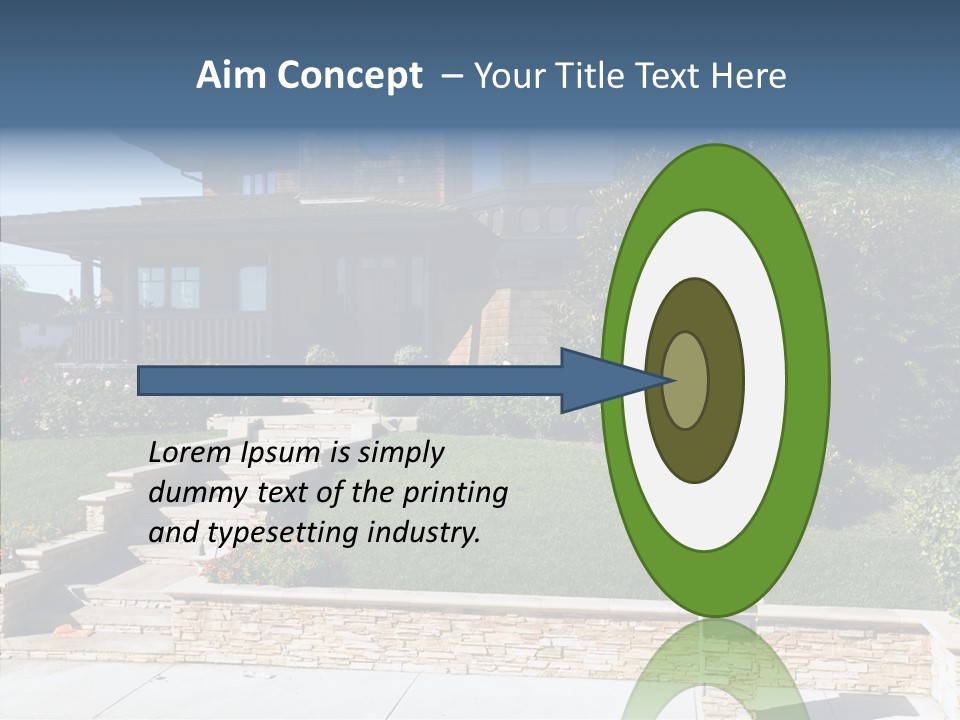 Entry Landscaping Modern PowerPoint Template