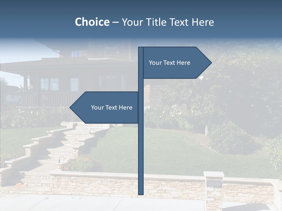 Entry Landscaping Modern PowerPoint Template