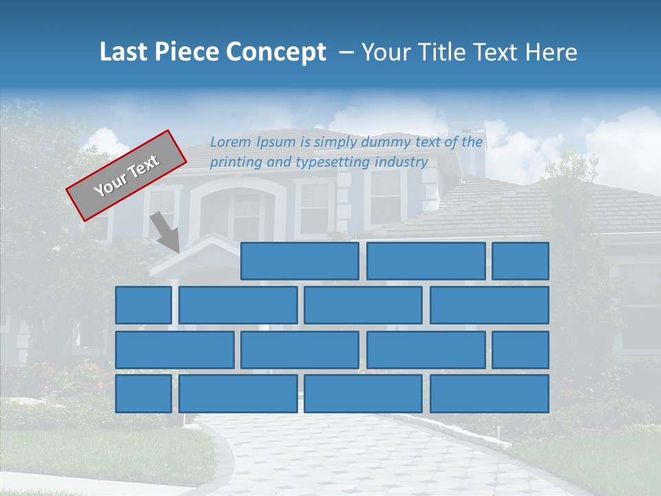 Writing Table Management PowerPoint Template