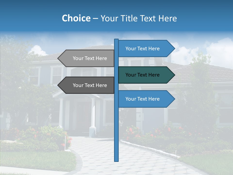 Writing Table Management PowerPoint Template