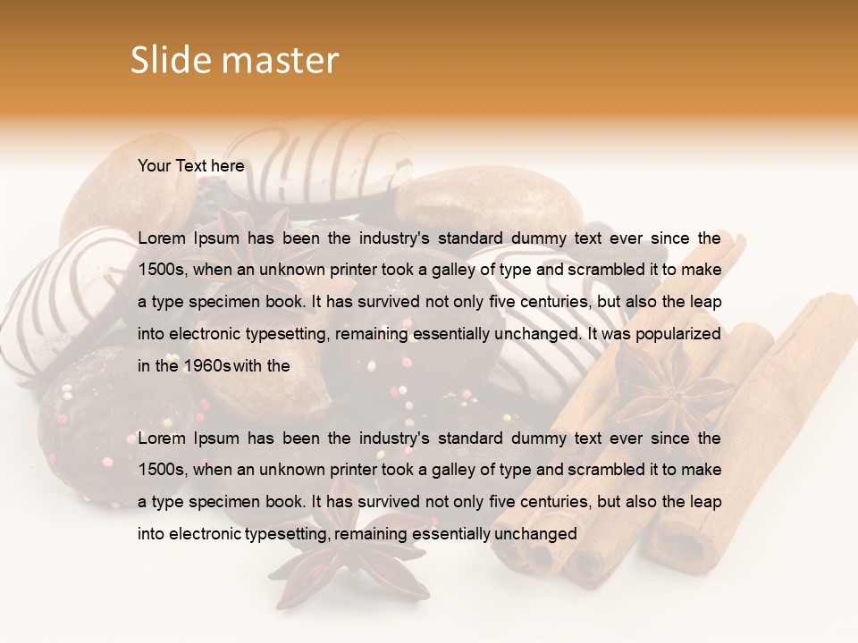 Nobody Dry Sweet PowerPoint Template