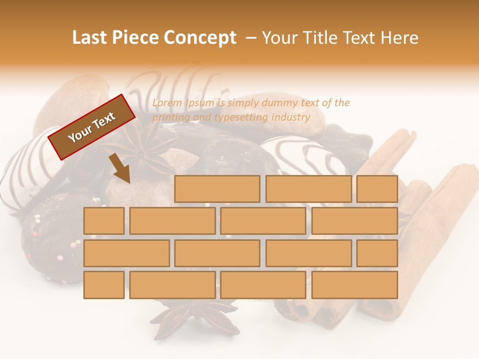 Nobody Dry Sweet PowerPoint Template