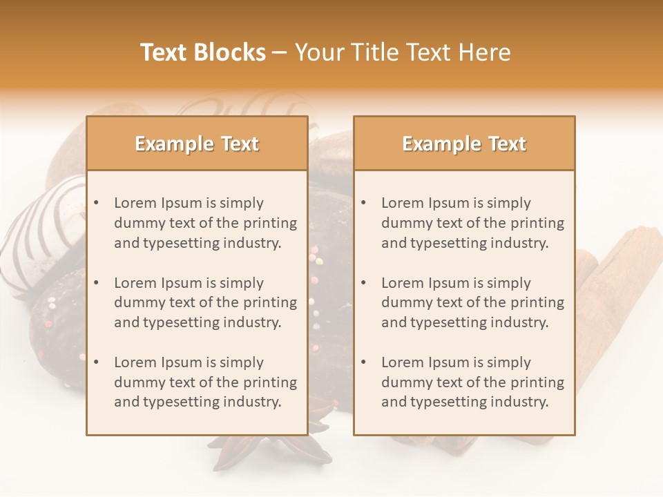 Nobody Dry Sweet PowerPoint Template