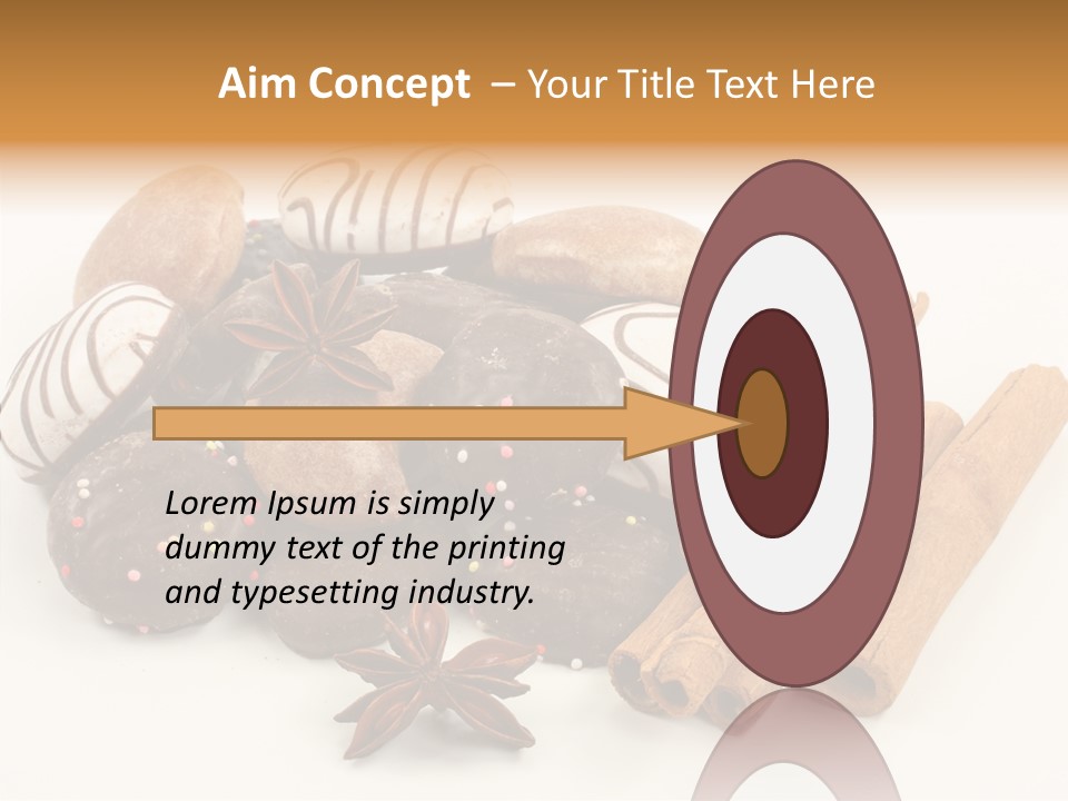 Nobody Dry Sweet PowerPoint Template