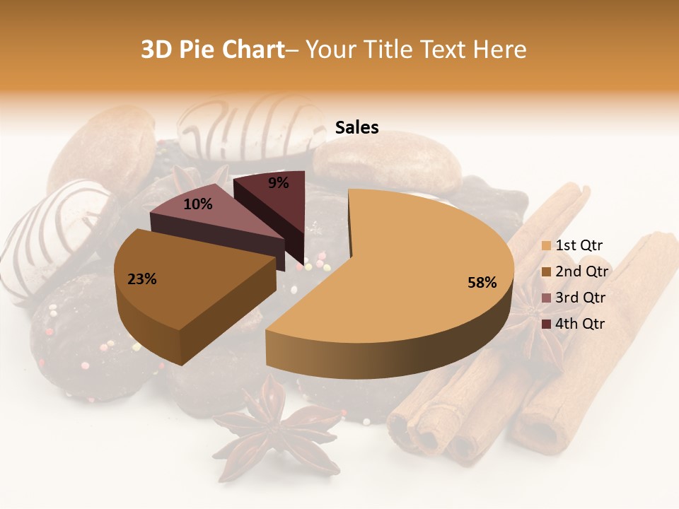 Nobody Dry Sweet PowerPoint Template