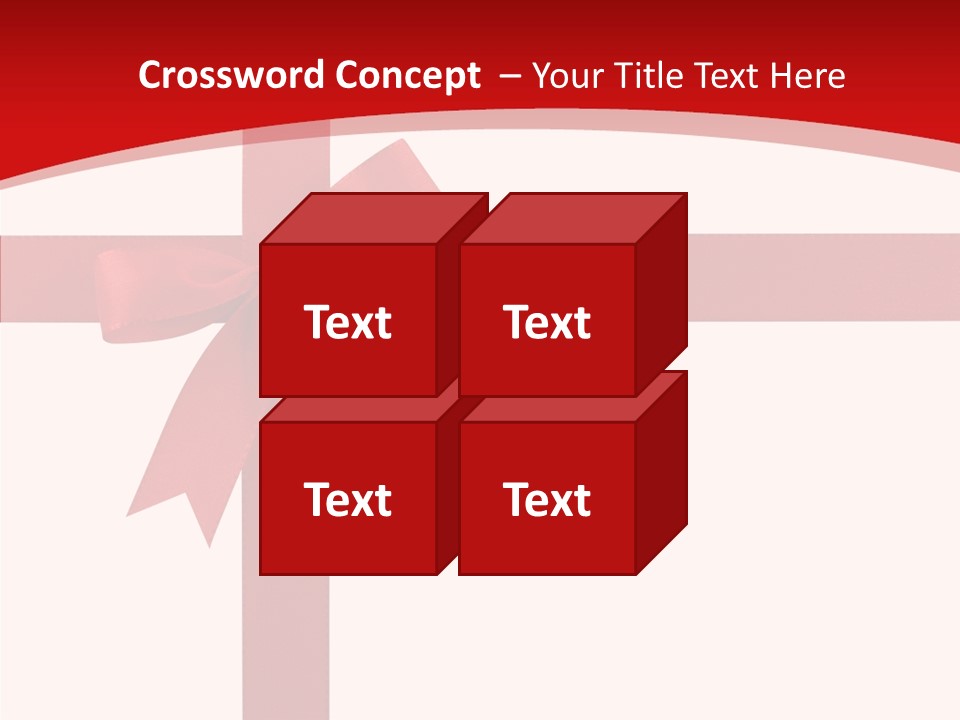 Celebration Path Closeup PowerPoint Template