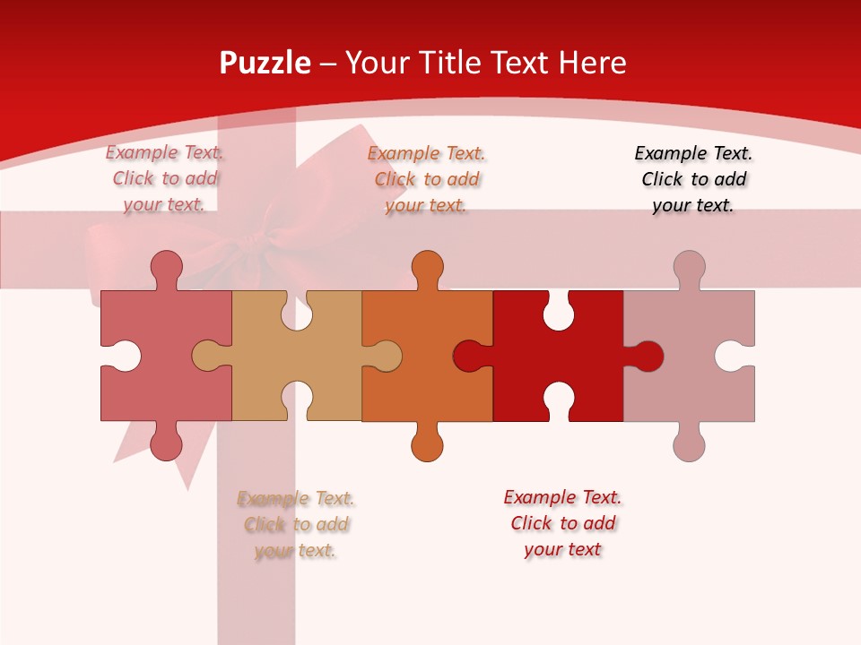 Celebration Path Closeup PowerPoint Template