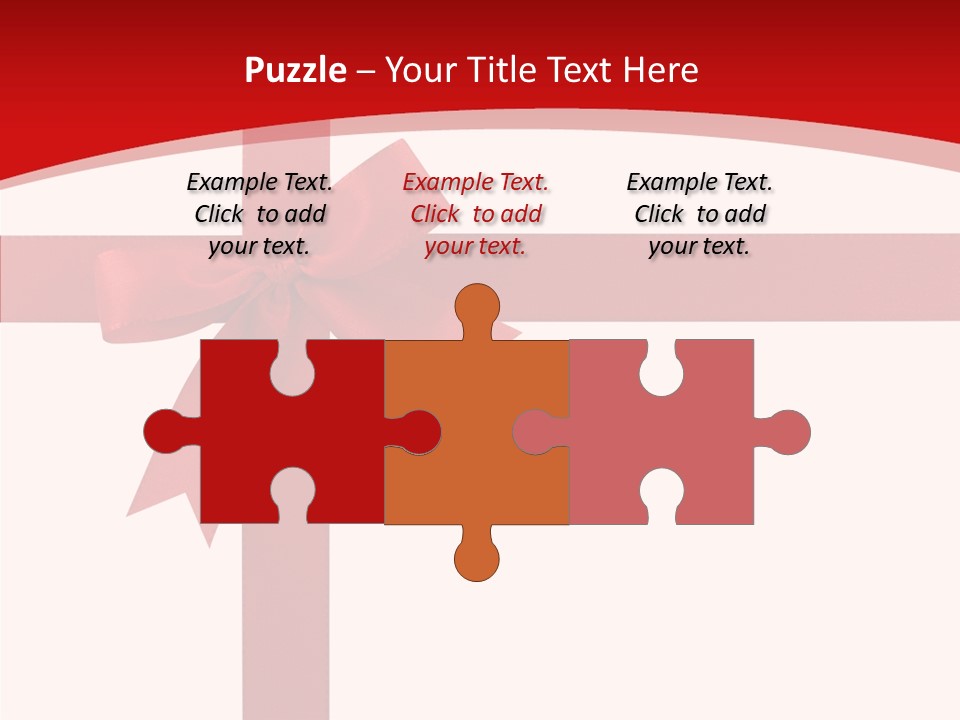 Celebration Path Closeup PowerPoint Template