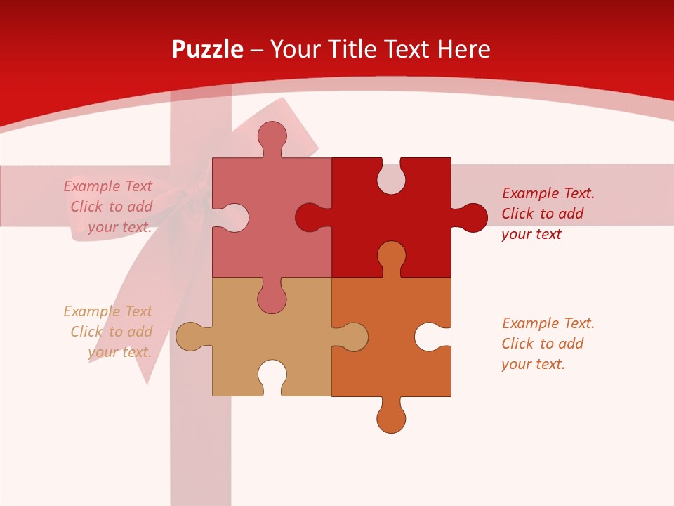 Celebration Path Closeup PowerPoint Template