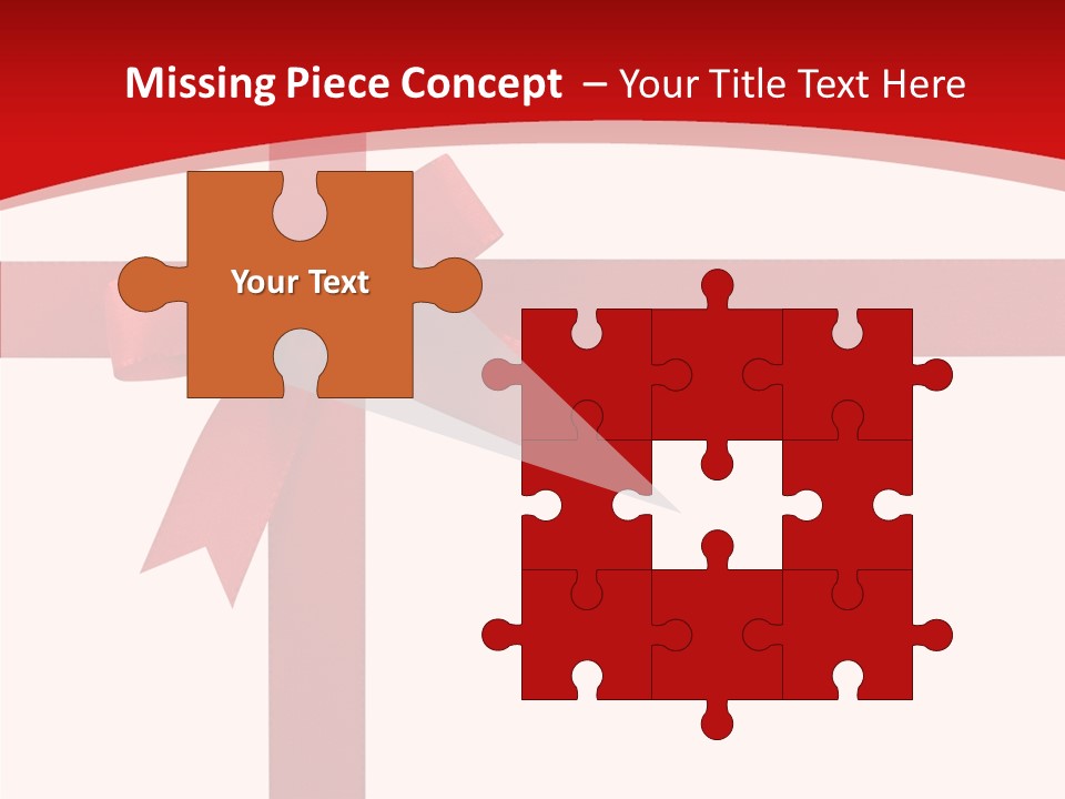 Celebration Path Closeup PowerPoint Template