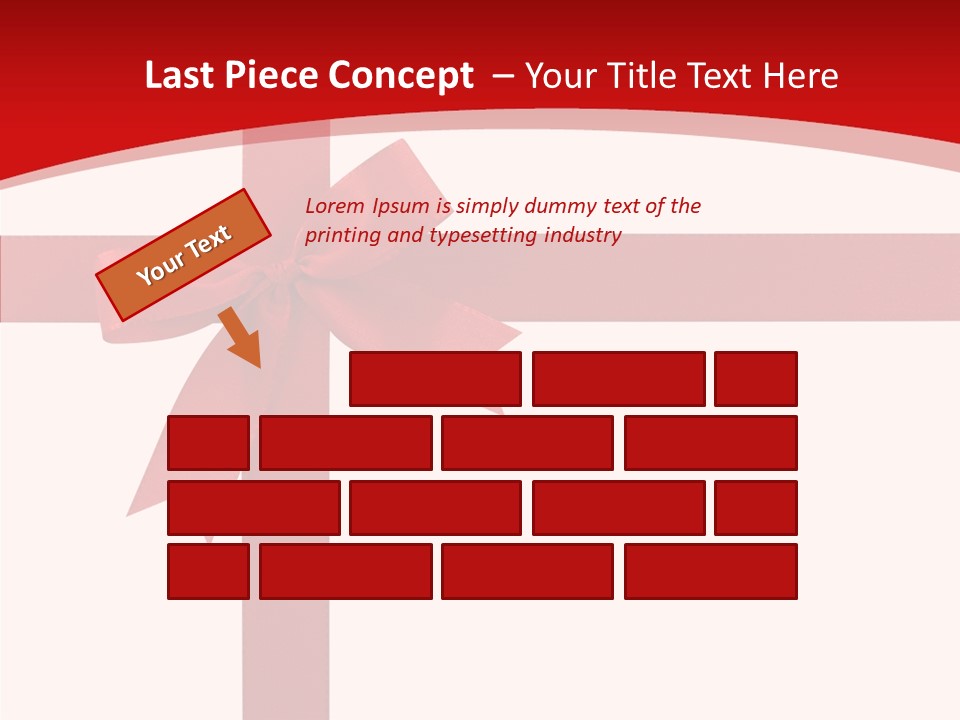 Celebration Path Closeup PowerPoint Template