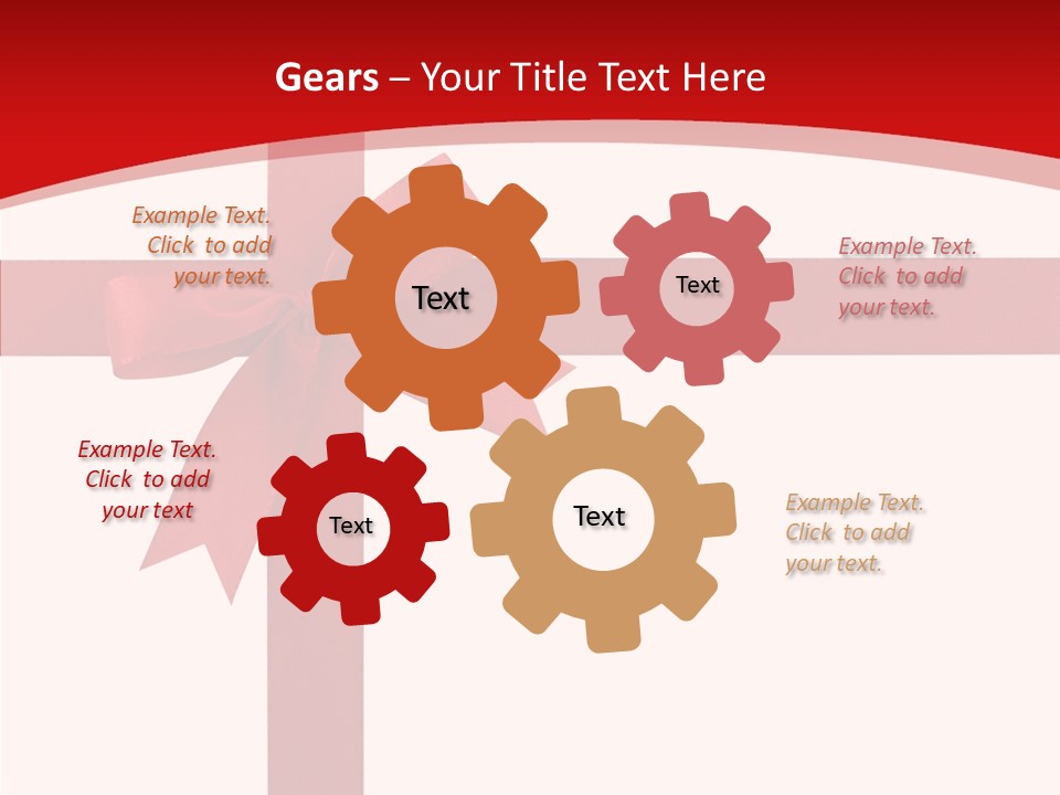 Celebration Path Closeup PowerPoint Template