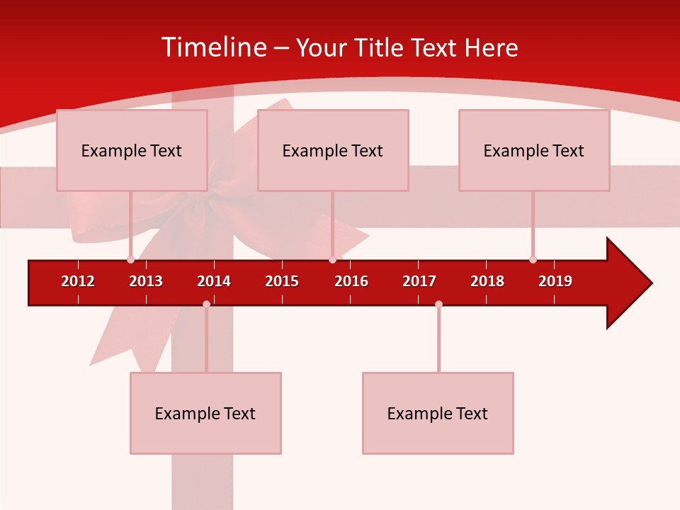 Celebration Path Closeup PowerPoint Template
