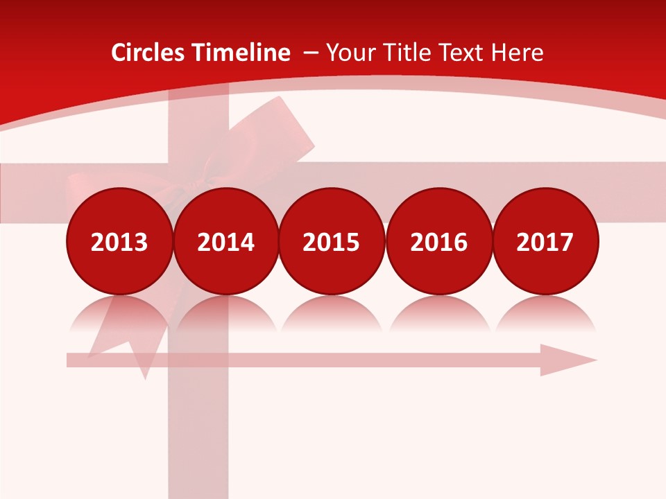 Celebration Path Closeup PowerPoint Template