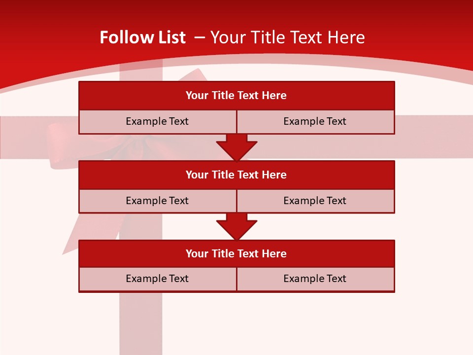 Celebration Path Closeup PowerPoint Template