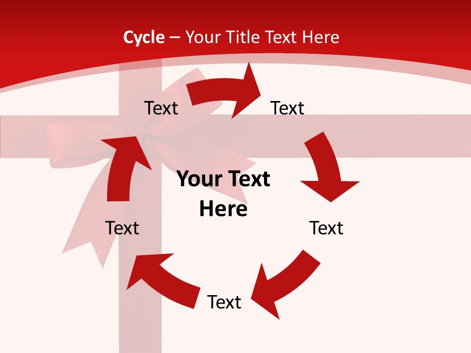 Celebration Path Closeup PowerPoint Template