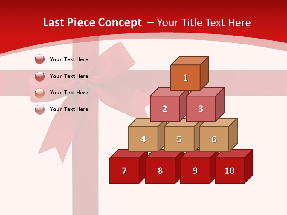 Celebration Path Closeup PowerPoint Template