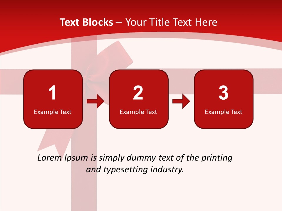 Celebration Path Closeup PowerPoint Template