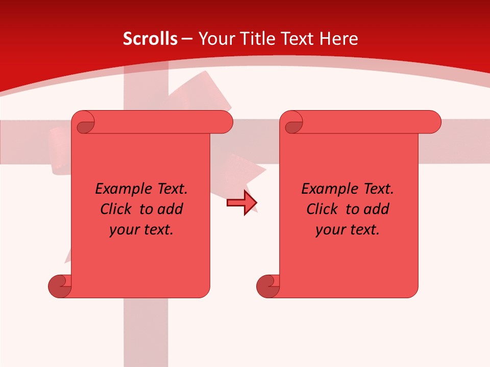 Celebration Path Closeup PowerPoint Template