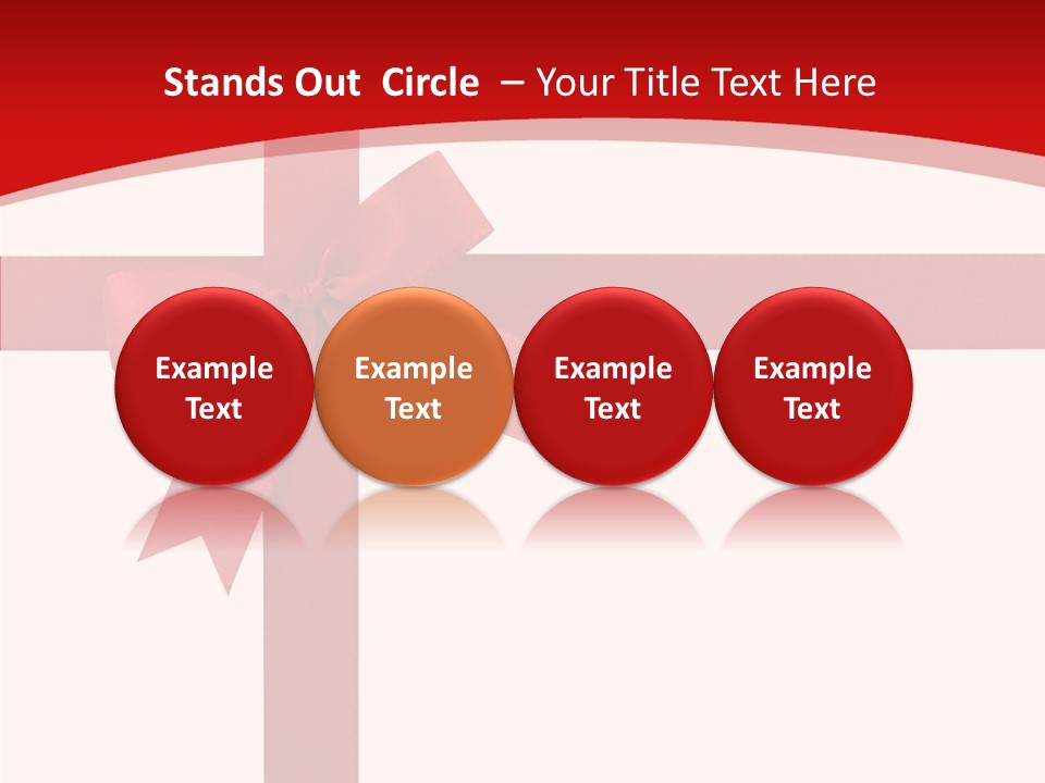 Celebration Path Closeup PowerPoint Template