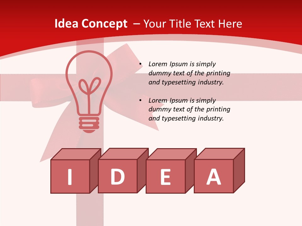 Celebration Path Closeup PowerPoint Template