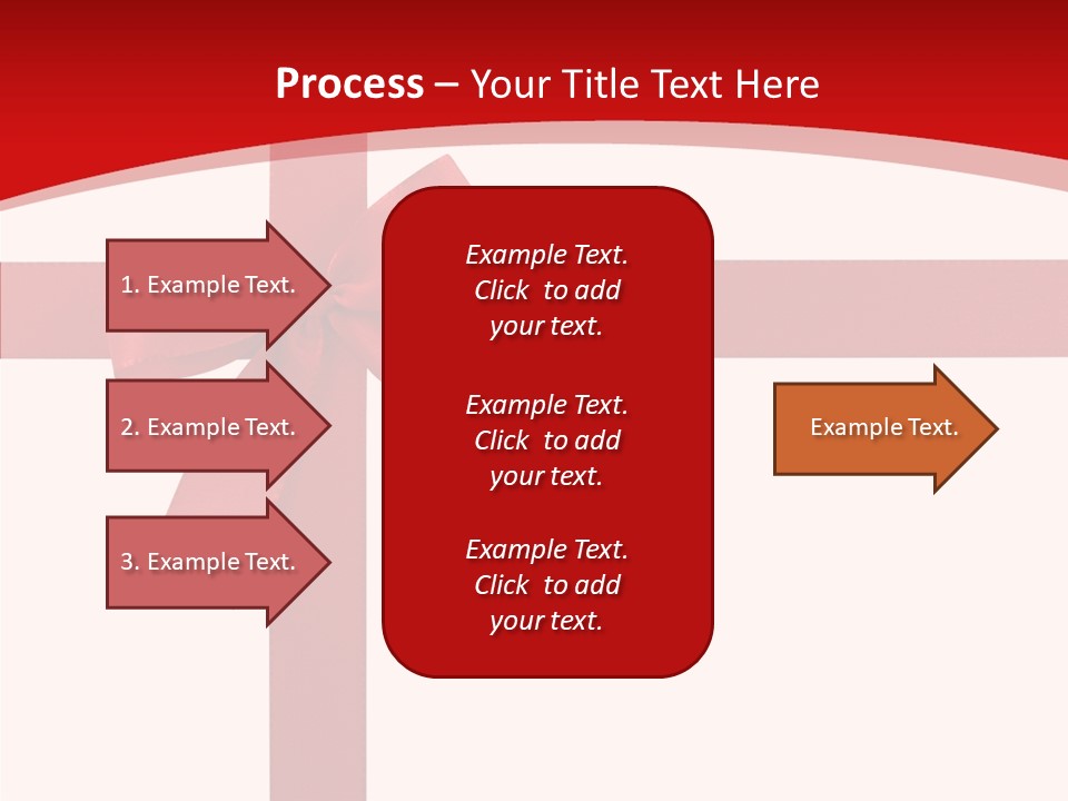 Celebration Path Closeup PowerPoint Template