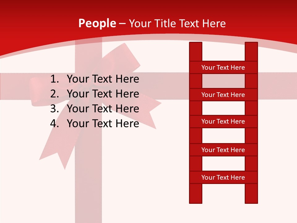 Celebration Path Closeup PowerPoint Template